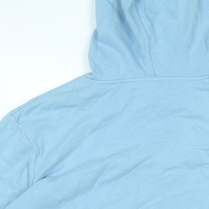 Womens UK Size M Marks and Spencer Blue Pullover Hoodie