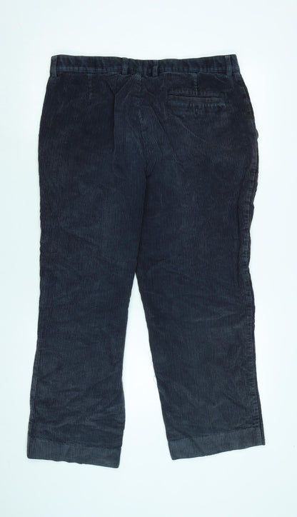 Mens UK Size 34 in country style Regular Fit  Blue Trousers