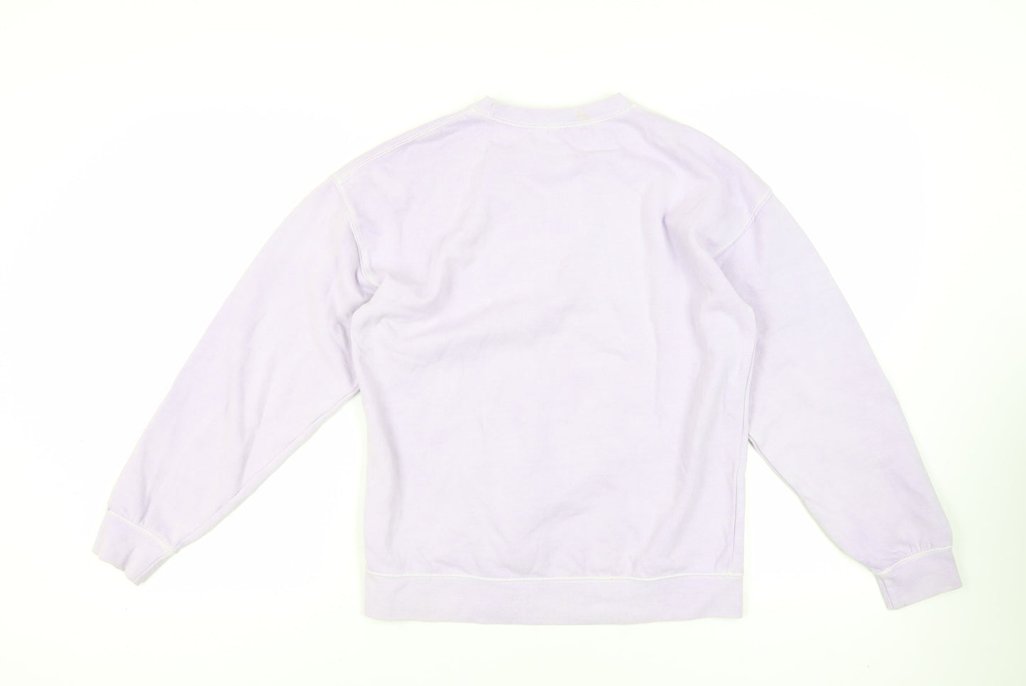 Boohoo Womens Purple Cotton Pullover Sweatshirt Size XS Pullover - Official