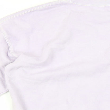 Boohoo Womens Purple Cotton Pullover Sweatshirt Size XS Pullover - Official