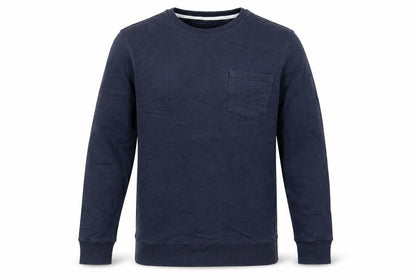 Mens UK Size S Fabric Blue Pullover Sweatshirt