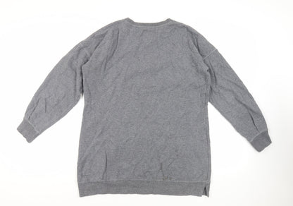 Womens UK Size M NEXT Grey Pullover Sweatshirt