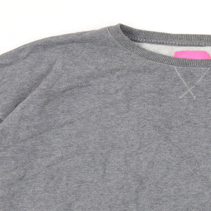 Womens UK Size M NEXT Grey Pullover Sweatshirt