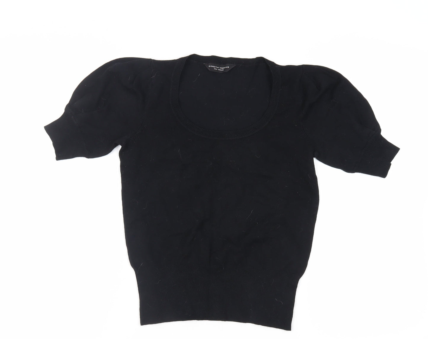 Womens UK Size 12 Dorothy Perkins Black Pullover Jumper