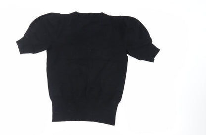 Womens UK Size 12 Dorothy Perkins Black Pullover Jumper