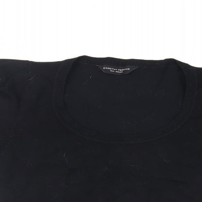 Womens UK Size 12 Dorothy Perkins Black Pullover Jumper