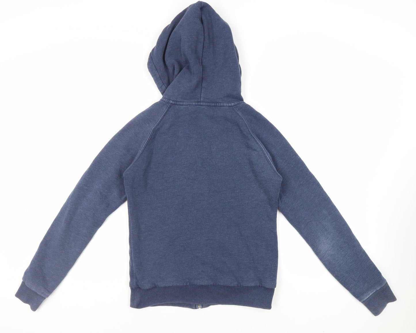 Womens UK Size 10 Jack Wills Blue Full Zip Hoodie