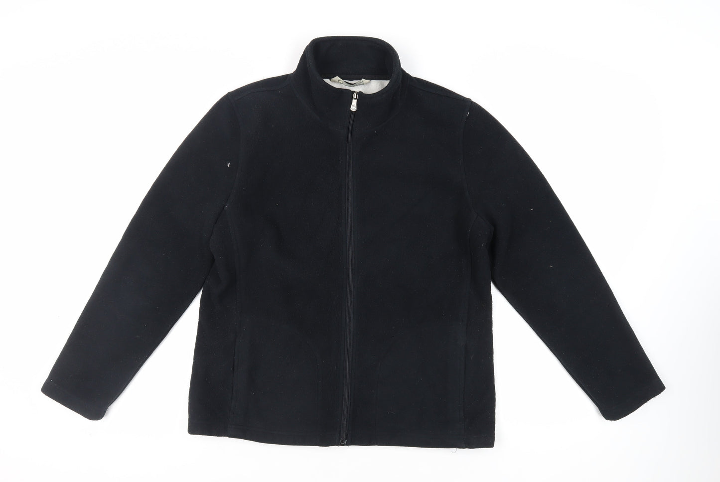 B.C. Clothing Womens Black Jacket Size M Zip - Zipped Pockets