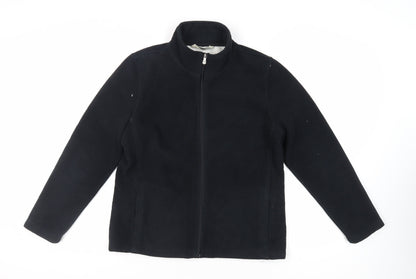 B.C. Clothing Womens Black Jacket Size M Zip - Zipped Pockets