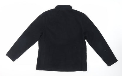 B.C. Clothing Womens Black Jacket Size M Zip - Zipped Pockets