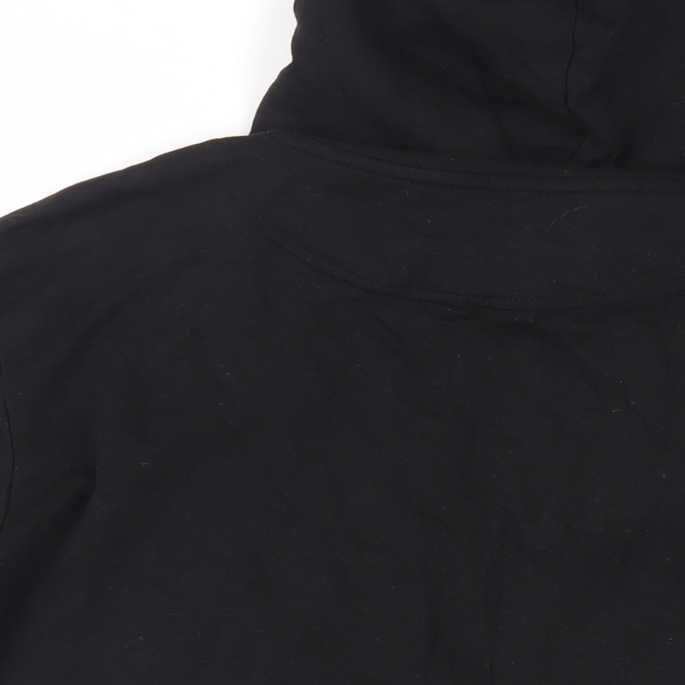 Mens UK Size L H&M Black Pullover Hoodie