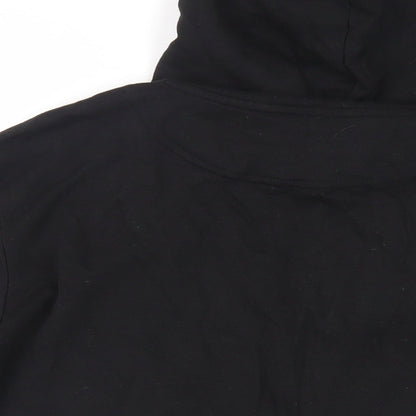 Mens UK Size L H&M Black Pullover Hoodie