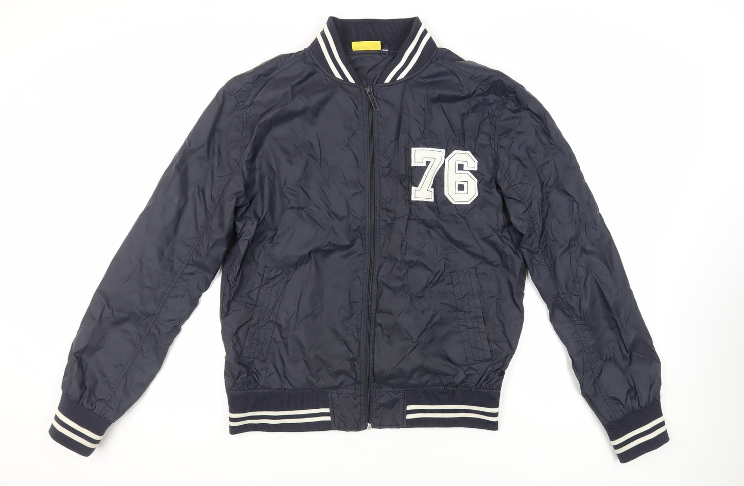 Mens UK Size M Slam Dunk Blue Varsity Jacket