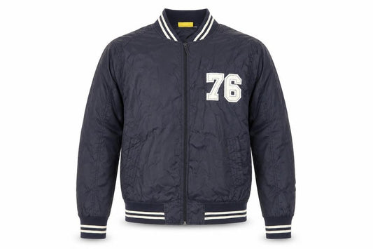Mens UK Size M Slam Dunk Blue Varsity Jacket