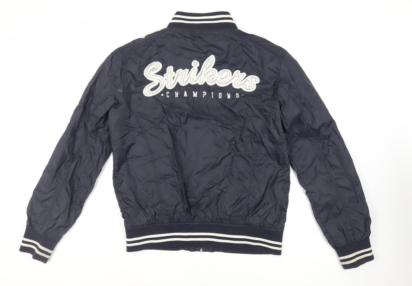 Mens UK Size M Slam Dunk Blue Varsity Jacket