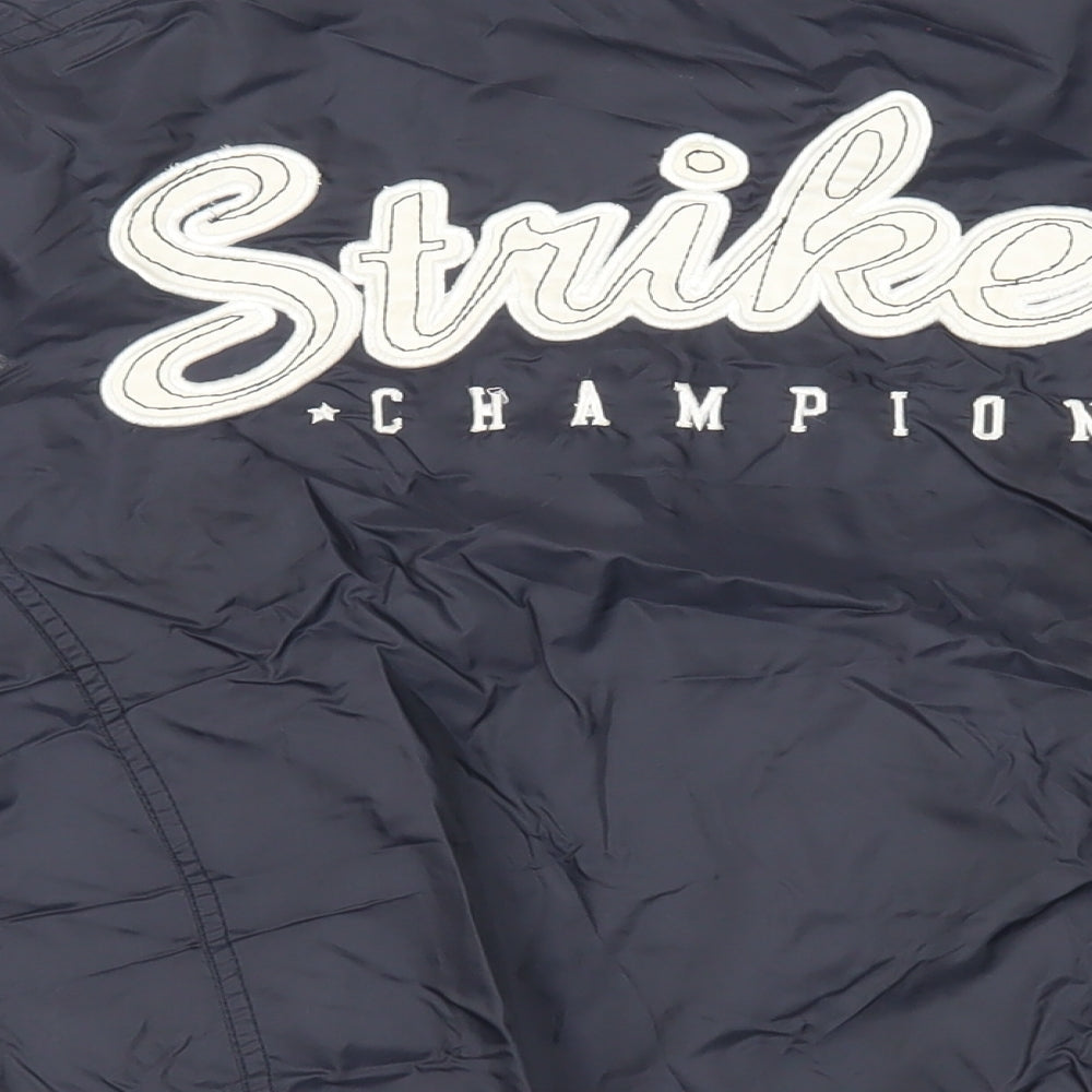Mens UK Size M Slam Dunk Blue Varsity Jacket