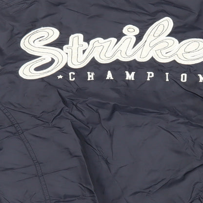 Mens UK Size M Slam Dunk Blue Varsity Jacket