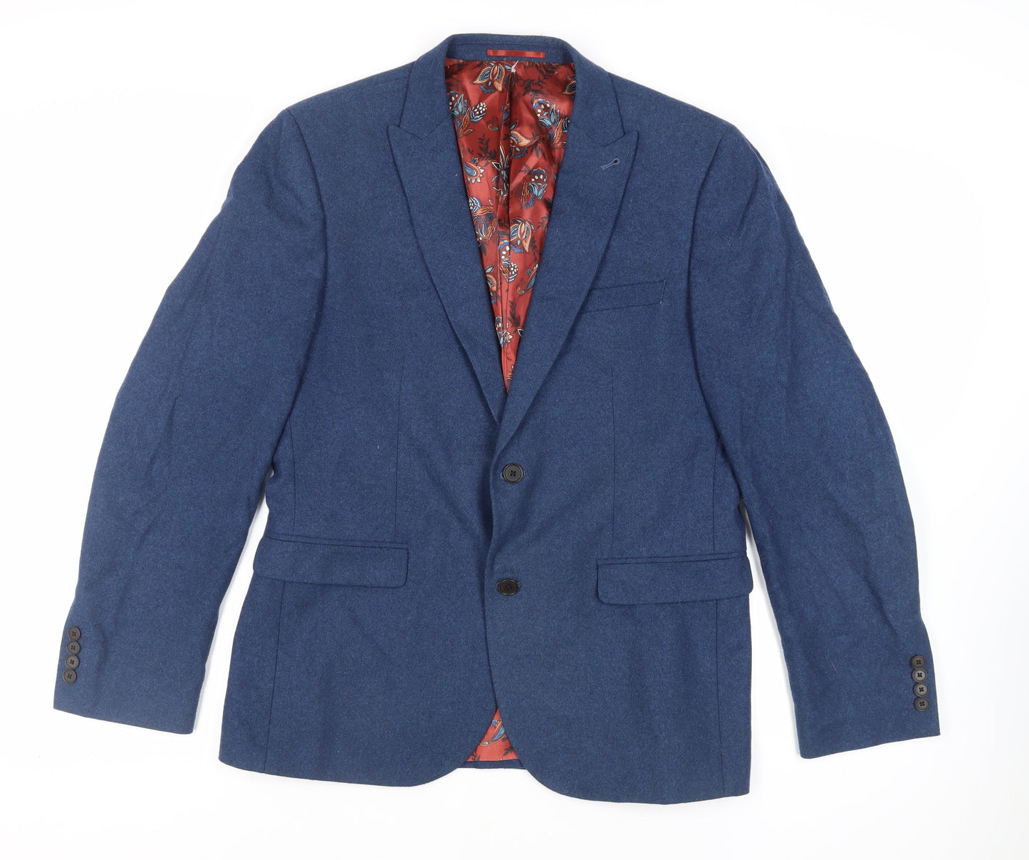 Mens UK Size 42 NEXT Regular Blue Suit Jacket