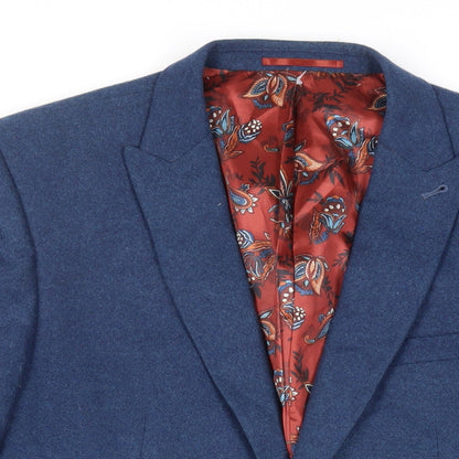 Mens UK Size 42 NEXT Regular Blue Suit Jacket