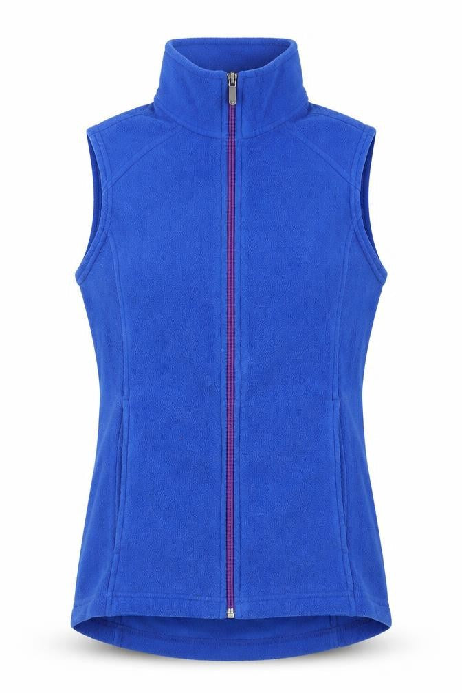 Womens UK Size M Lands' End Blue Gilet