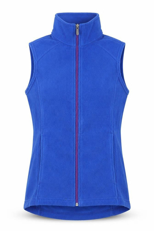 Womens UK Size M Lands' End Blue Gilet