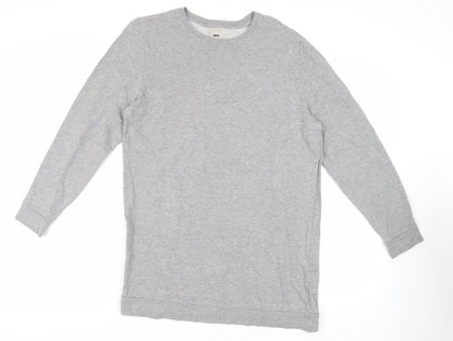 Womens UK Size L ASOS Grey Pullover Sweatshirt