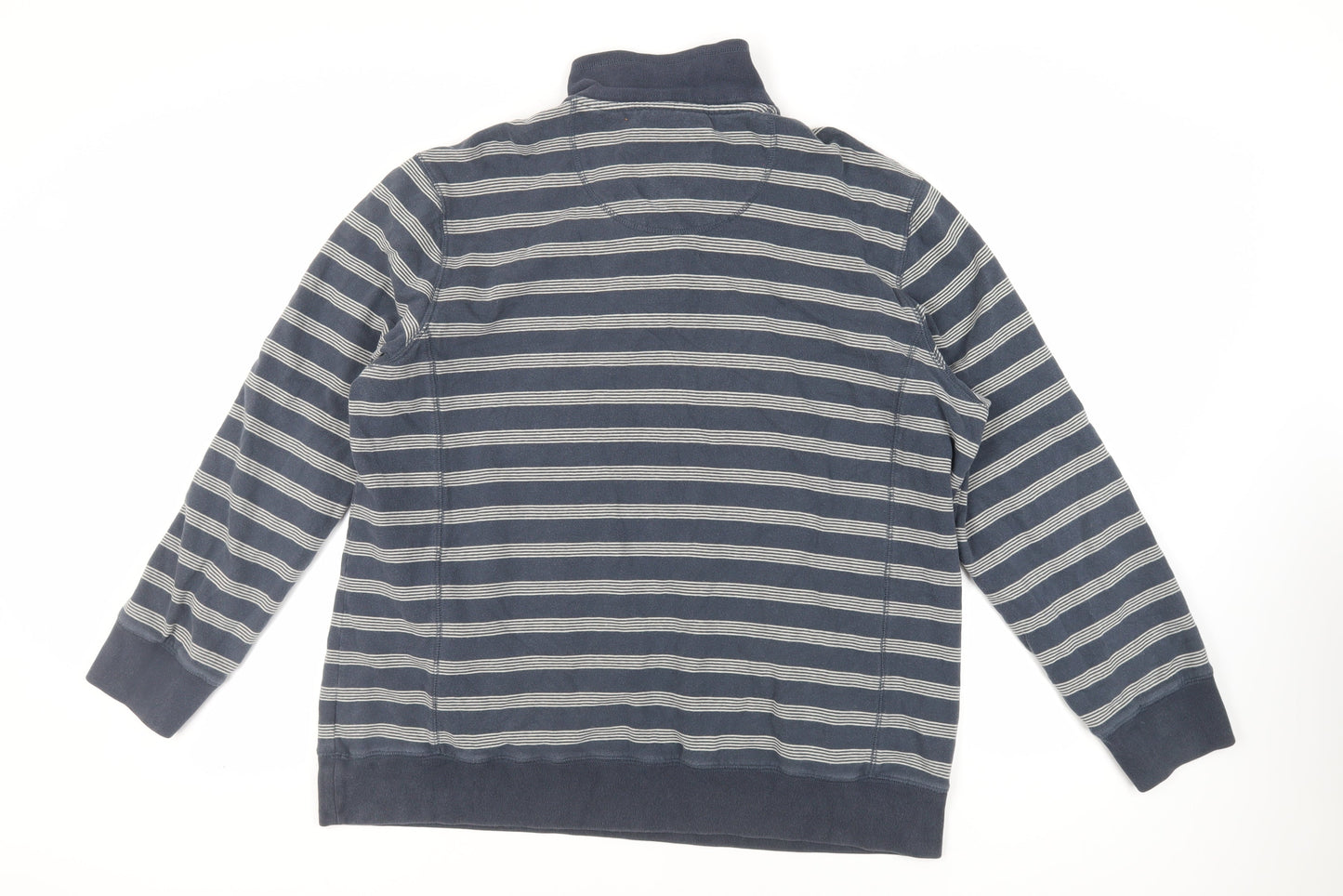 Mens UK Size XL Marks and Spencer Blue Pullover Sweatshirt