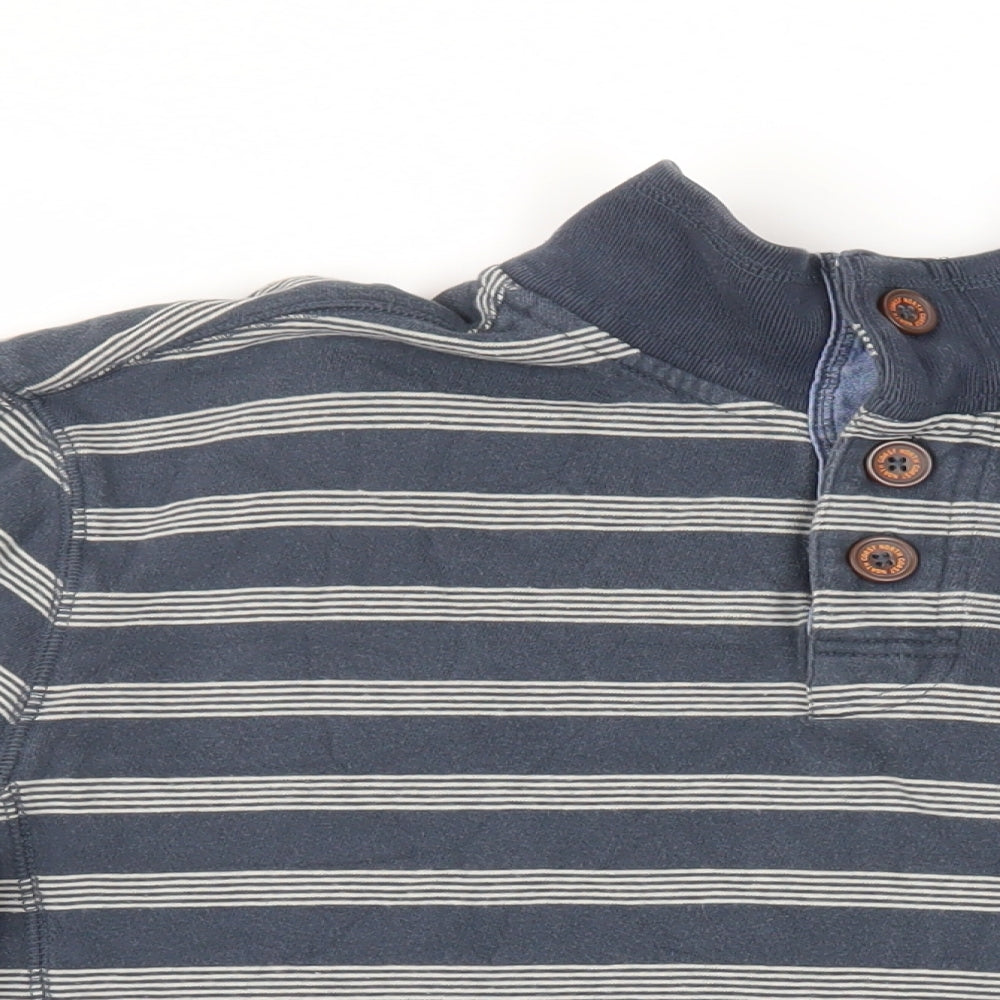 Mens UK Size XL Marks and Spencer Blue Pullover Sweatshirt