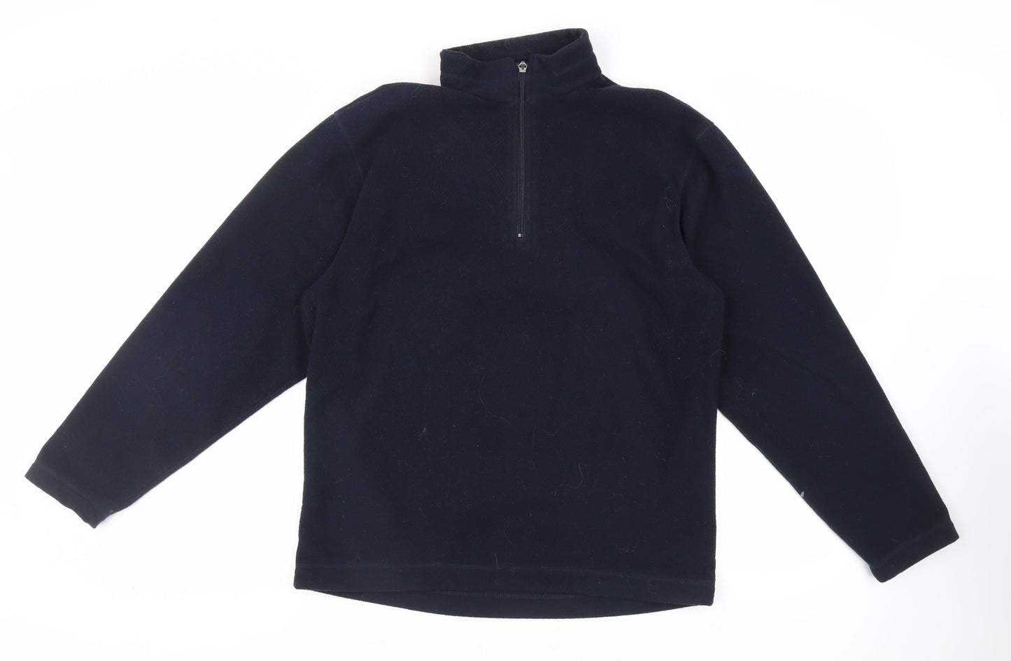 Mens UK Size M Marks and Spencer Blue Pullover Sweatshirt