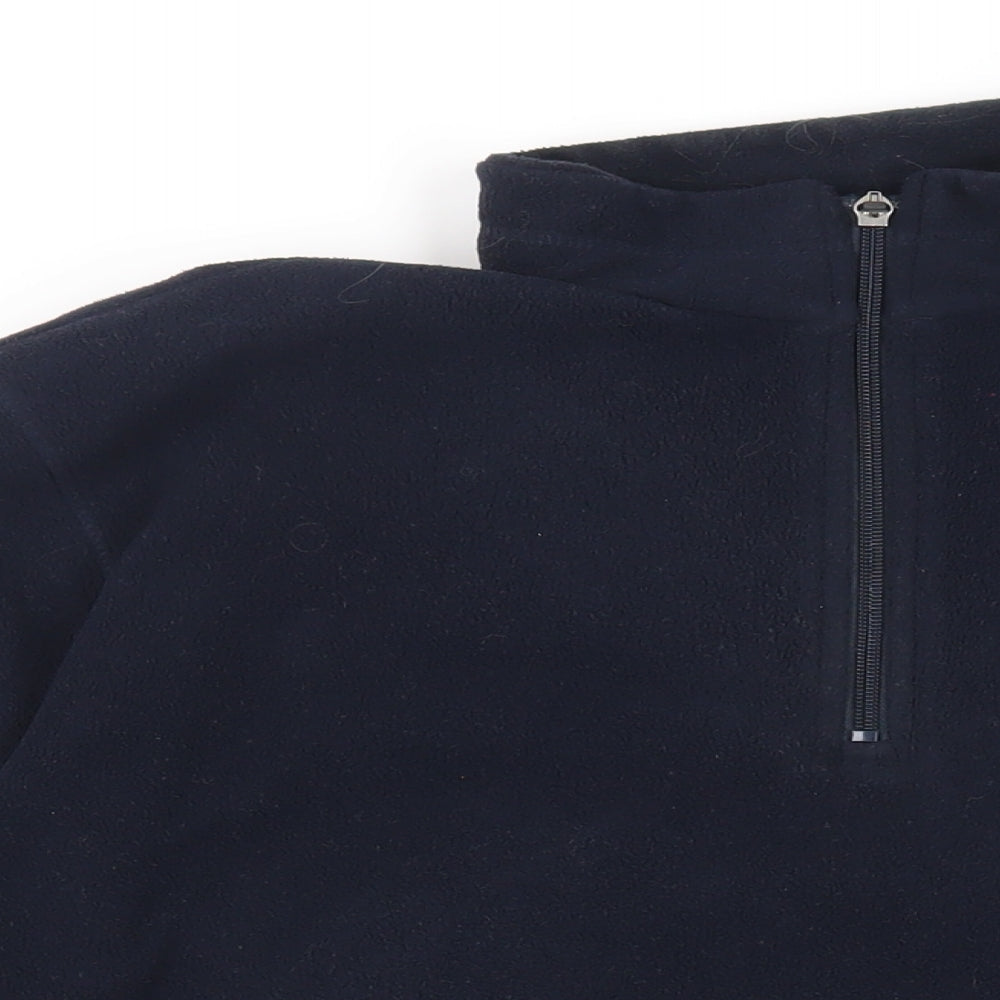 Mens UK Size M Marks and Spencer Blue Pullover Sweatshirt