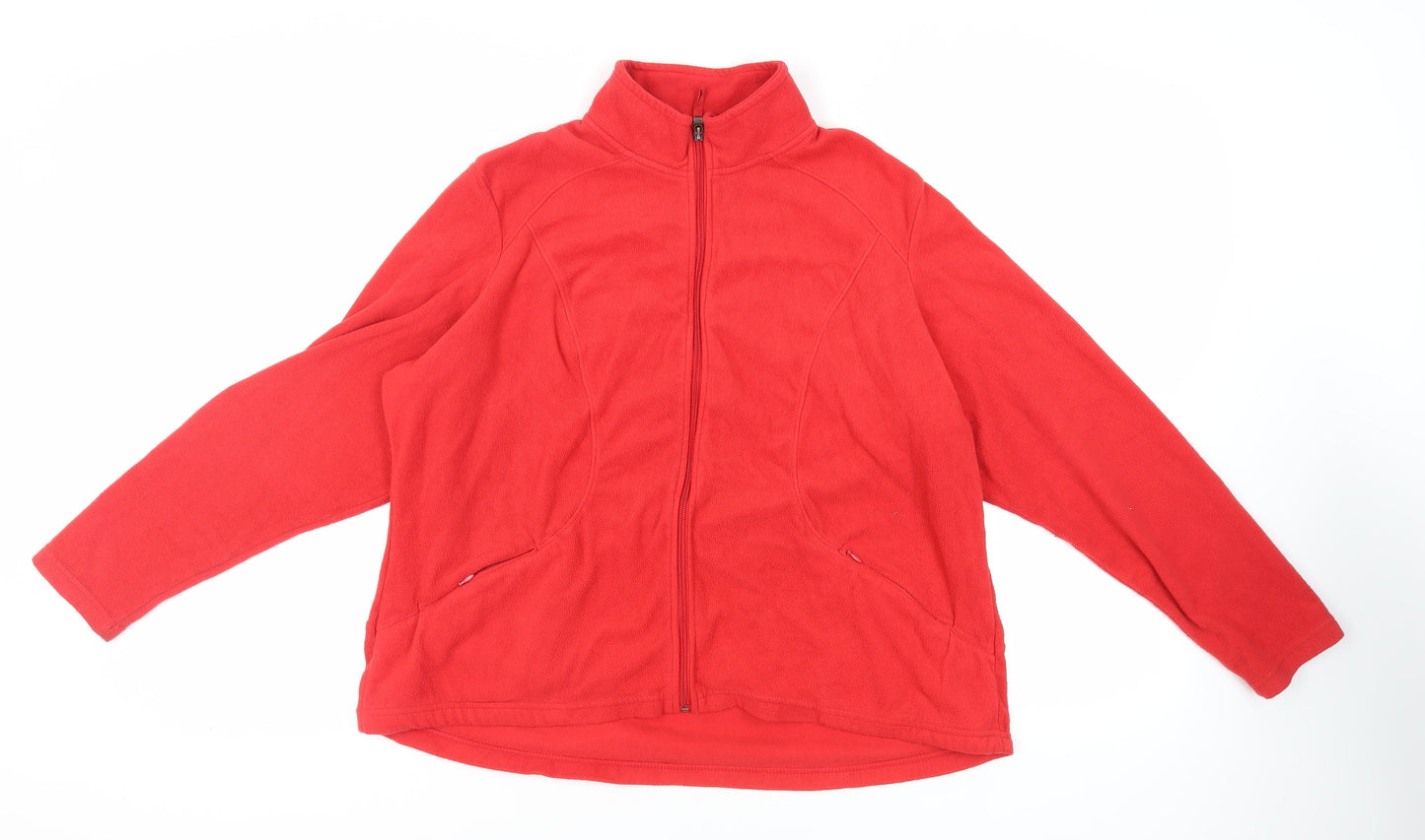 Womens UK Size 22 Marks and Spencer Red Jacket