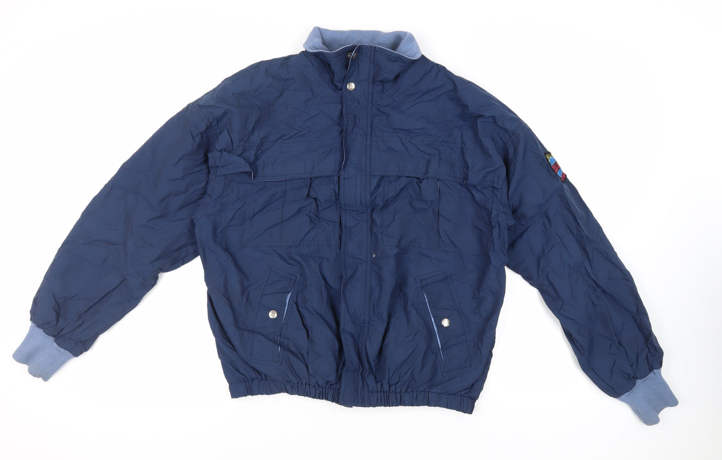 Mens UK Size M Odlo Blue Jacket