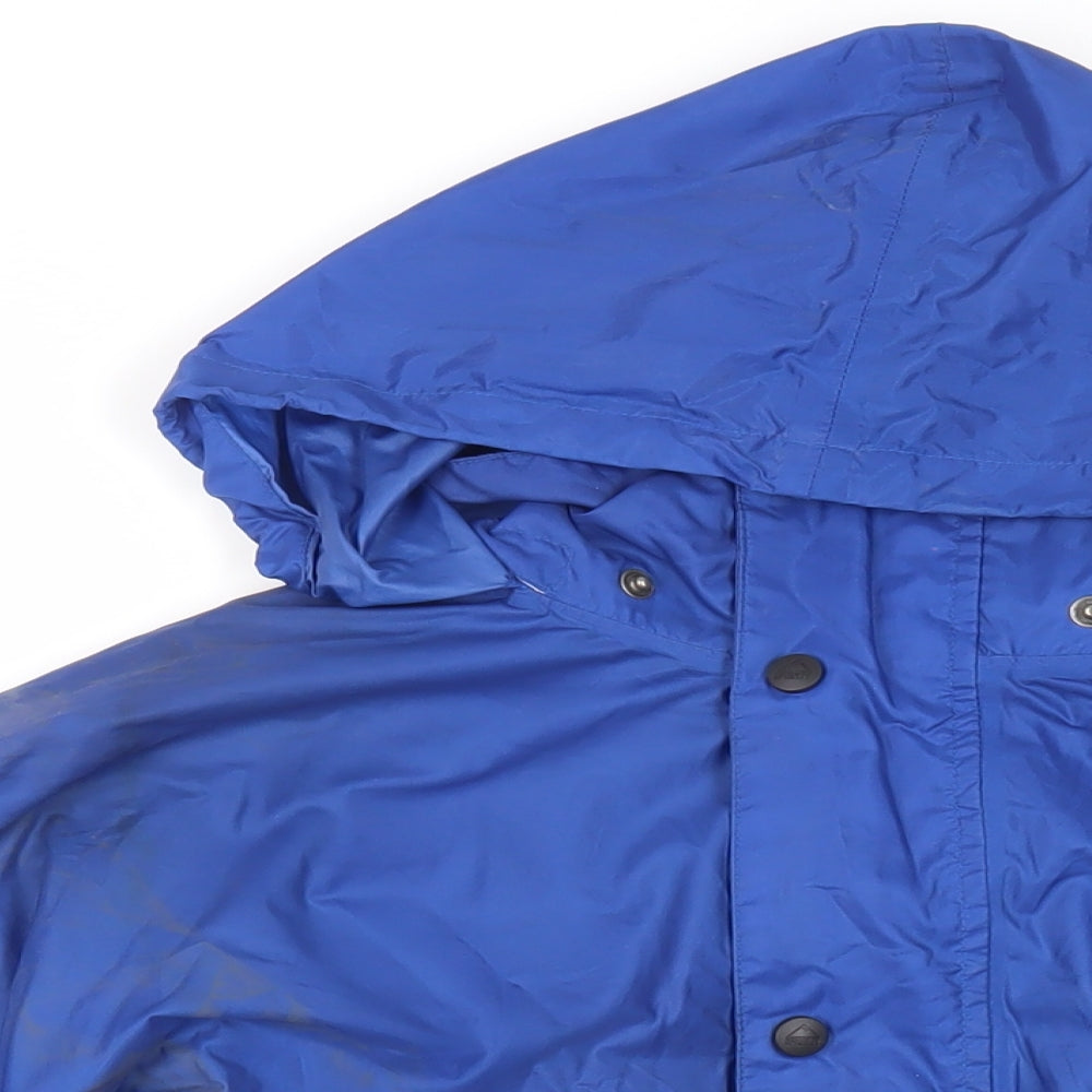 Mens UK Size L McKINLEY Blue Windbreaker Coat