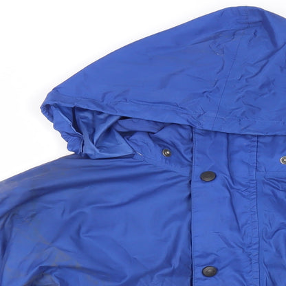Mens UK Size L McKINLEY Blue Windbreaker Coat