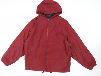 Naturalife Womens Red Jacket Size L Zip