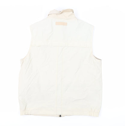 Mens UK Size M Marks and Spencer Beige Gilet