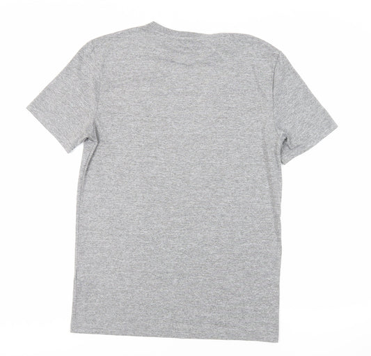 Mens UK Size S Boohoo Man Grey  T-Shirt