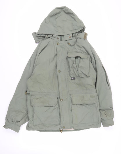 Mens UK Size L Edward Kettner Green Jacket
