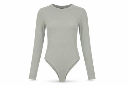 Womens UK Size 10 New Look One-Piece Green Bodysuit