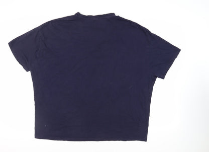 Mens UK Size 2XL ASOS Blue  T-Shirt