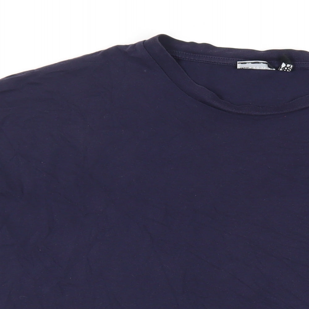 Mens UK Size 2XL ASOS Blue  T-Shirt