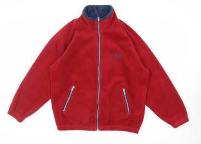Mens UK Size M Cotton Traders Red Jacket
