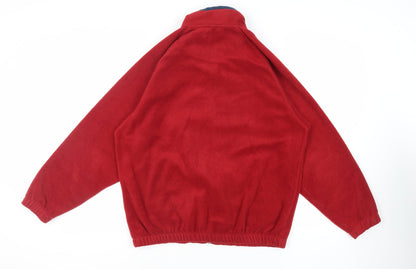Mens UK Size M Cotton Traders Red Jacket