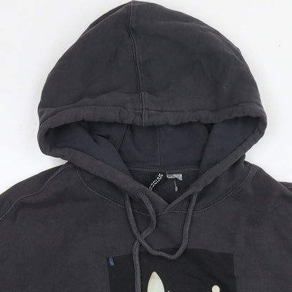 Mens UK Size M Divided by H&M Grey Pullover Hoodie