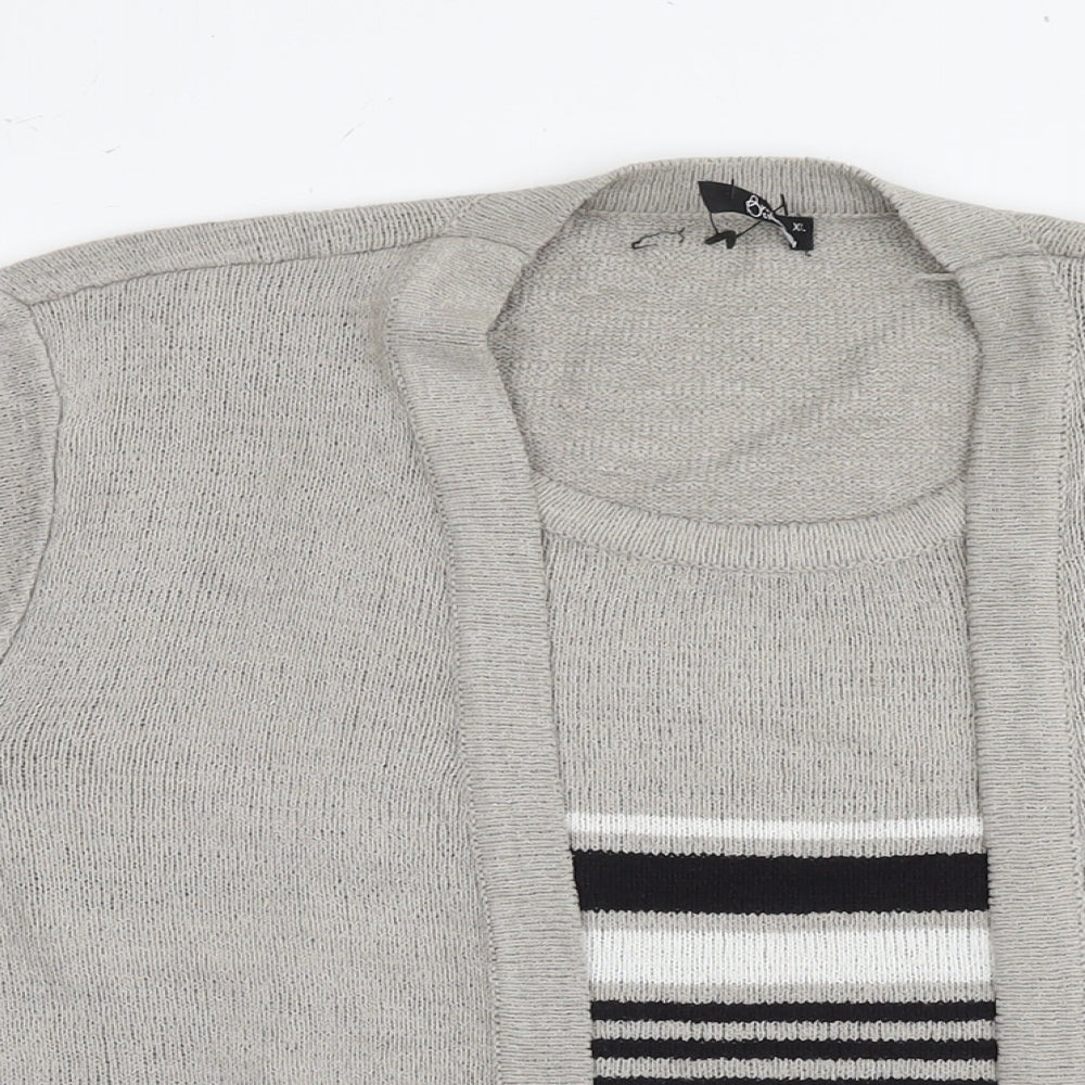 Womens UK Size XL Bonmarché Beige Pullover Jumper