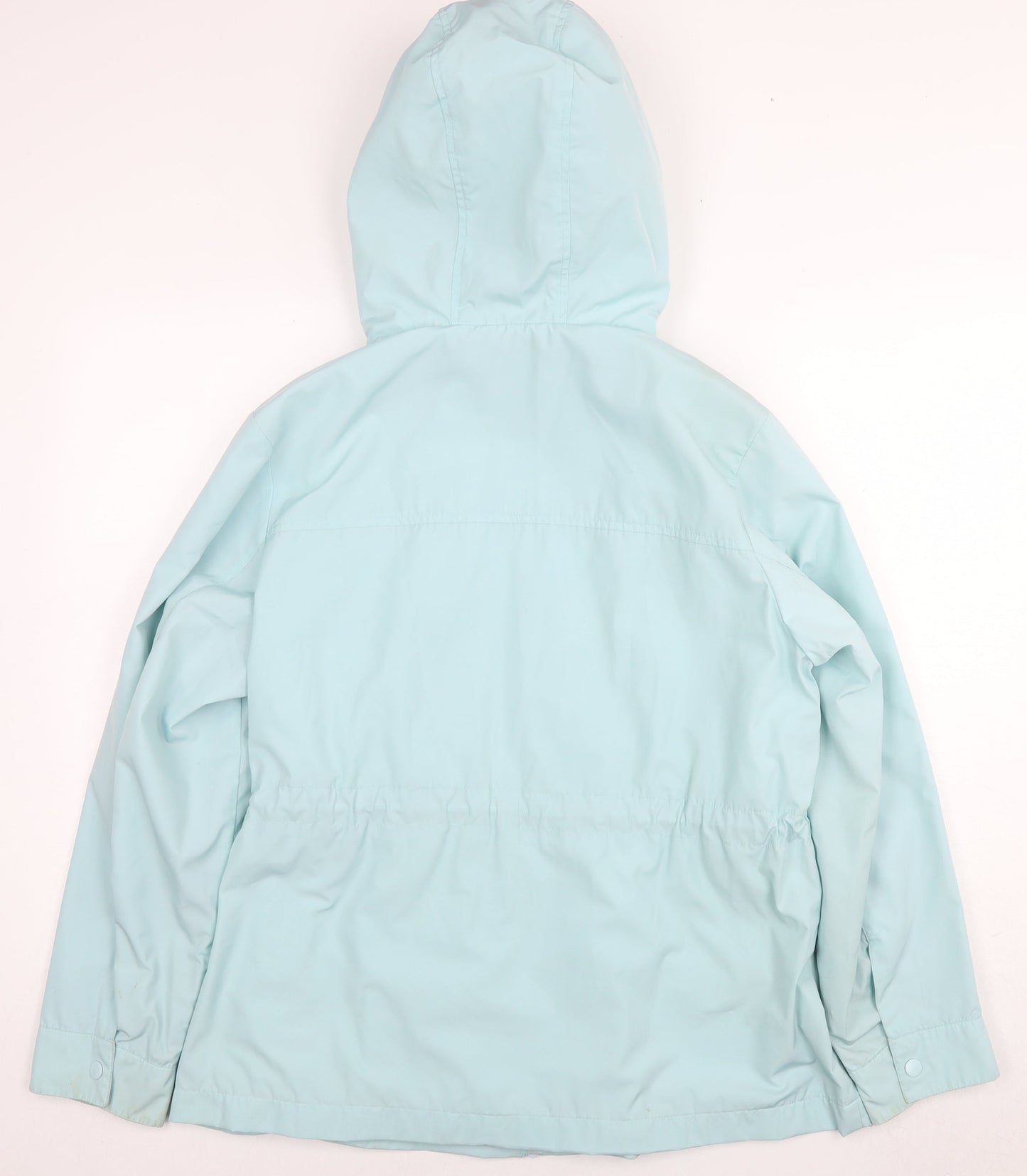 Womens UK Size 16 Marks and Spencer Blue Parka Coat