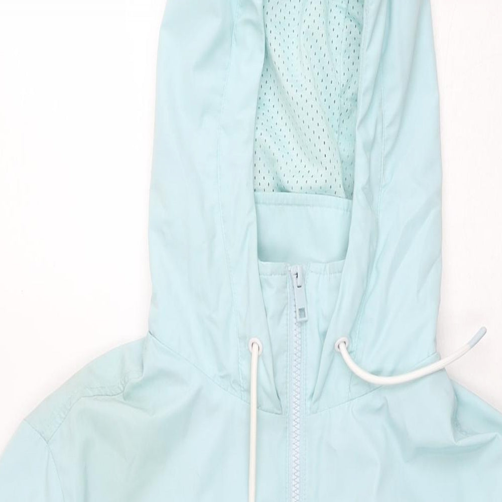 Womens UK Size 16 Marks and Spencer Blue Parka Coat