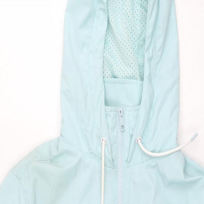 Womens UK Size 16 Marks and Spencer Blue Parka Coat