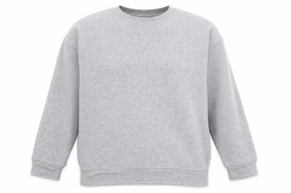 Topshop Womens Grey Polyester Pullover Sweatshirt Size 12 Pullover