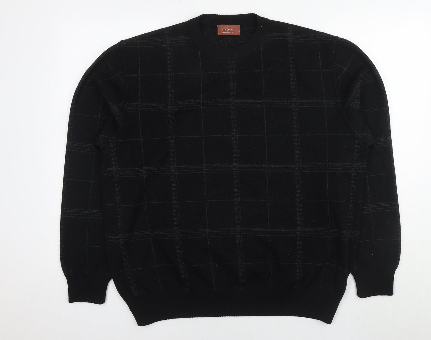 Womens UK Size L Marks and Spencer Black Pullover Sweatshirt